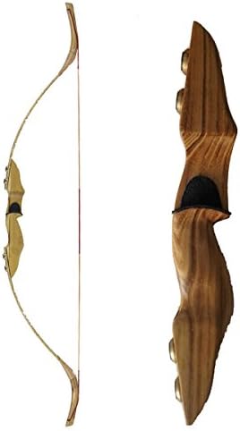 30~50 Lb Recurve Bow Take-down bow Right Handed Wood Riser (30)