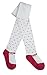 Tick Tock Baby Girls Cotton Rich Design Tights White 0-6 months