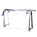 JACKY 1PC Clear Waterproof Storage Makeup Bags (Purple)