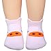 KF Baby Non-Skid Cotton Socks Value Pack, Set of 4 Pairs, Infants to Toddlers