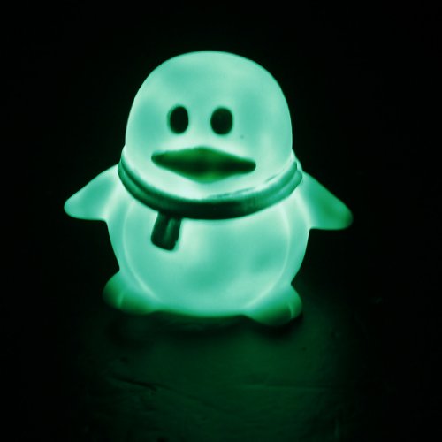 Farbwechsel Pinguin Form LED Lampe dekorative Nachtlicht - 5