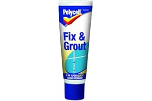Polycell Tile Fix & Grout Tube 330g, White