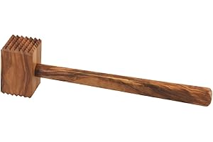 By SIGRIS Maza Para Picar Carne De Madera De Olivo Cocina Utensilios Colección Lavanda Y Olivo Signes Grimalt Decor And Go