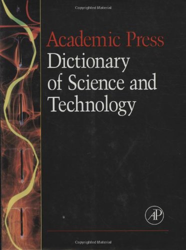 couverture de : Academic press dictionary of science and technology