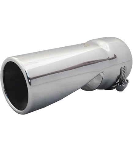 Cerbottana Per Scarico In Acciaio Inox Pilot TS-21 - Diametro 30mm-45mm - Lucidato