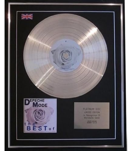 DEPECHE MODE - Edition Limitée CD Platine Disc -MUSIC POUR LES MASSES DEPECHE MODE - Edition Limitée CD Platine Disc -MUSIC POUR LES MASSES