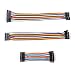 Produktbild 60pcs Dupont Jumper Kabel 2.54 mm Buchse-Buchse Steckbruecke 1 P-1P fuer Arduino