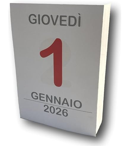 Calendario Da Parete Verticale – Blocco Murale Comune 5,8x8,5 Cm, Stampa A 2 Colori, Elegante Per Casa E Ufficio
