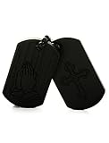 WOOD FELLAS Unisex Holz-Halskette Praying DT black One - 2