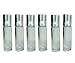 6 Pcs Refillable Essential Oil Aromatherapy Roller Bottle Empty Clear Glass Roll-On Bottles Wholesale Boston Round Attar Bottle 6 ml Roller Ball