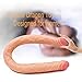 Produktbild Doppelkopf Dildos Silikon 55Cm Extra Lange Realistische Penis Frauen Masturbator Weibliche Masturbation Schwanz Schwul Lesbische Sexspielzeug (Fleisch)