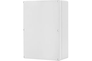 Lwuey Anschlussdose, 263x185x95mm Verteilerkästchen Abzweigdose Wasserdichte IP65 Abzweigkasten ABS Kunststoff Anschlusskästen Elektrische Project Gehäuse Verdrahtung Verteilerkasten Aufputz
