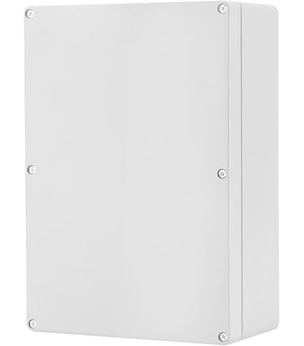 SUPERTOOL Boîte De Projet étanche IP67 - Plastique ABS Gris 95x65x55mm - Boîtier électronique DIY Avec Vis