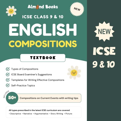 Almond Books ICSE English Compositions Textbook for Class 9 & 10 50