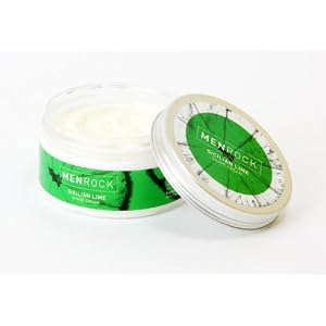 Men Rock Sicilian Lime Shave Cream with Brush and Drip Stand - Image 3