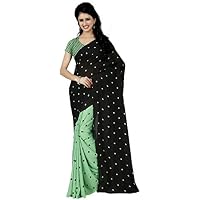 Anand Sarees Georgette Saree with Blouse Piece