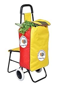 multipurpose trolley bag with foldable chair