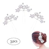 Impresionante y elegante diseño: la diadema nupcial cuenta con brillantes perlas simuladas de vidrio redondo que hacen que sea más llamativo entre la multitud.