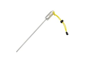 SUIOPPYUW Keep Diving Steel Pointer Rod Noise Underwater Tickle Rattle Dive Stick Bottle Knocker Probe Hand Lanyard Tool Kids