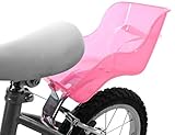 DOLL DOLLY BABY SEAT CARRIER FOR KIDS BIKE BICYCLE PINK PLASTIC