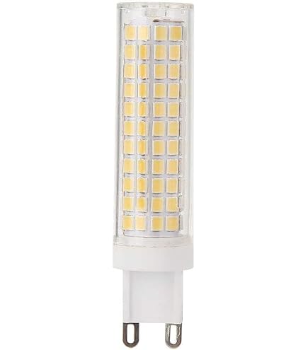 12er-Set G9 LED Birnen, 10W (ersetzt 100W Halogen) – Kaltweiß 6000K, 1000 Lumen, Nicht Dimmbar