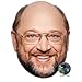 Produktbild Martin Schulz Maske aus Pappe