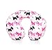 Price comparison product image Milutka baby NECK pillow head support for baby car/stroller MINKY dogs AMARANTH