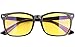 Produktbild EFK UV Brillen Blaues Licht-Blockierende GläSer Gamer Brille Eyewear for PC, Smartphone, Computer Lesebrillen- Gelbe Linsen Goggles