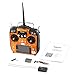 Produktbild Sairis Radiolink AT10II 2.4G 12CH Sender Fernbedienung mit R12DS Empfänger RPM-01 Spannungsrückführungsmodul für RC Drone Quadcopter (Orange)