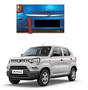 Caro Manic Car Stainless Steel Chrome Dicky Garnish for Suzuki S- Presso