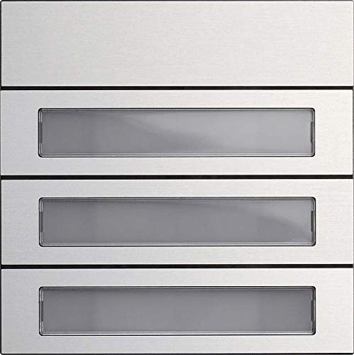 Preisvergleich Produktbild Gira Ruftastenmodul 3fach 5533926 Aluminium System 106 Funktionsmodul für Türkommunikation 4010337022541