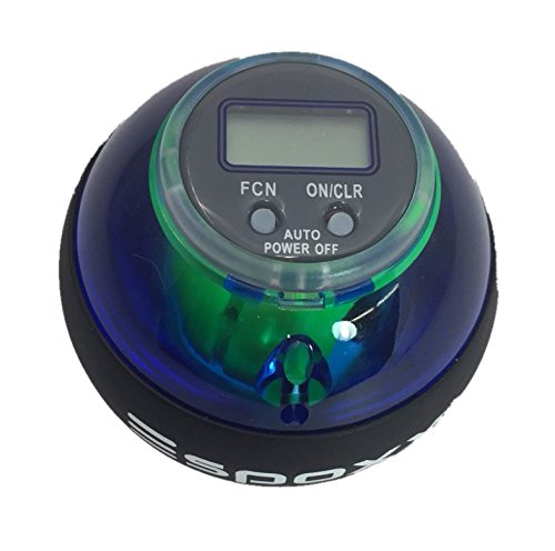 Espoxx wrist ball rotierender Hand und Armtrainer mit elektronischem Counter und leuchtenden LEDs batterielos Gyroskop trainiert die Muskulatur - 2