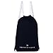 EBONY & IVORY Denim Drawstring Casual Backpack Gym College Bag Rope Bag Dark Indigo RS.599.00
