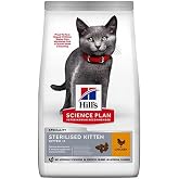 Hills Kitten Sterilised Tavuklu Yavru Kedi Maması 1,5Kg