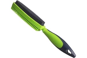 Godiyyer Rubber Pet Hair Removal Brush for Couch Clothes Dog Cat Pet Hair Carpet, Also Used as Dog Cat Bath Brush with Massage Effect