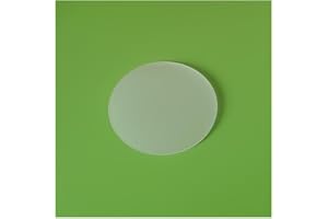 LED-frostad rund glastjocklek 2/3 mm diameter 35/45/64 mm, sandfärgad linsskärm 1 st.(D45mm thick 2mm)
