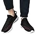 Produktbild Mesh Sneaker Herren Canvas Laufschuhe Turnschuhe Joggingschuhe Mode Schuhe Lace Up Bequeme Sportschuhe Männer Freizeitschuhe Gym Schuhe Wanderschuhe,ABsoar