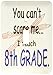 Price comparison product image 3dRose LLC. lsp_113657_1 you Can’T Scare Me I Teach 8TH Grade - Single Toggle Switch, Multicolour