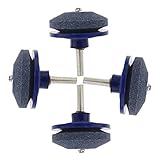 BIYM 4X Universel Tondeuse À Lame Aiguiseur Tondeuse À Gazon Cuts Sharpener Rectifieuse Perceuse Rotative Universel Outils De Jardin Corindon pour Perceuse Rotative