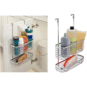 InterDesign Axis X3 Korb zum Hängen über den Schrank, Chrom: Amazon.de