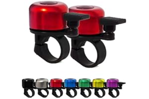 KOCOVIMI Bike Bell,Bike Bells for Adults and Kids,Crisp Loud Melodious Sound,Bicycle Bell with Loud and Crisp Clear Sound for Road and Mountain Bike Ring Bell