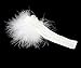 Ukamshop 1PC Super Cute Rhinestone Unusual Angel Girls Baby Pearl Flowers Hairband Headbands For Baby (White)