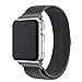Produktbild 88AMZ Apple Watch Series 4 44mm Stahlarmband, VollmetallErsatzarmband, Frauen Männer Uhrenarmband, Edelstahl-Sportarmband, Ersatz-SchnellverschlussSportarmbandatmungsaktives (Schwarz, 40mm)