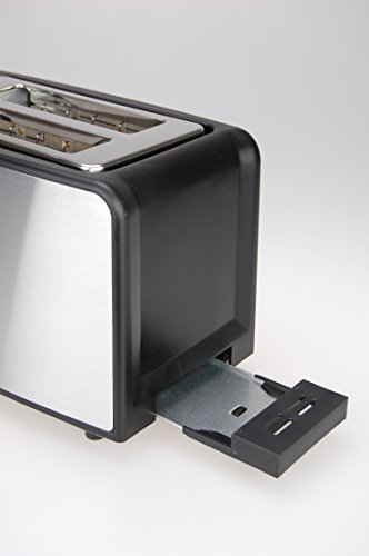 grossag TA 33.07 Toaster, Brötchenaufsatz, 730 W, edelstahl gebürstet - 3