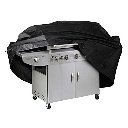 examen YVSoo Bache de Barbecue Housse Barbecue Bâche de Protection pour Barbecue, Housse Anti-UV Imperméable pour BBQ - Noir 145 x 61 x 117 cm