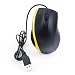 Produktbild NEON optische Maus USB2. 0 Dual-Taster mit Scrool-Felge Schwarz/Gelb