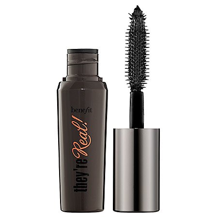 BENEFIT COSMETICS they're real! mascara deluxe MINI 4.0g net wt, 0.14 oz beyond mascara TRAVEL SIZE