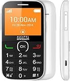 Alcatel 2004 C - Teléfono libre (8 MB de RAM, 16 MB de memoria interna) color blanco