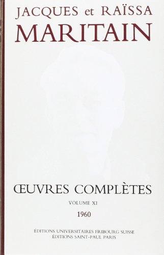 Oeuvres complètes XI en ligne Oeuvres complètes XI en ligne