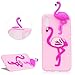 Price comparison product image DasKAn Cartoon 3D Flamingo Silicone Case for iPhone XR (6.1''),Candy Color Cute Animal Design Ultra Slim Matt Soft Rubber Back Cover Shockproof Flexible Gel TPU Protective Case,Light Pink#2